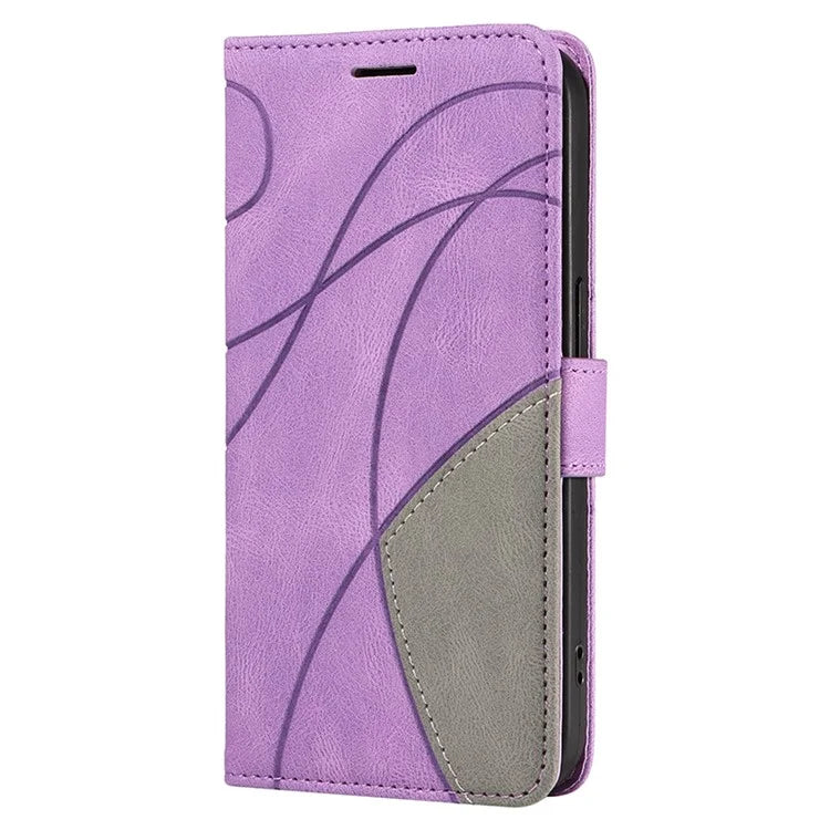 KT Leather Series-1 Phone Shell for Xiaomi 14 Pro Case Splicing PU Leather Shockproof Cover