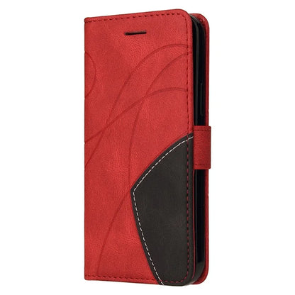KT Leather Series-1 Phone Shell for Xiaomi 14 Case Splicing PU Leather Magnetic Clasp Cover