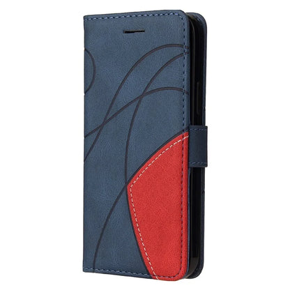 KT Leather Series-1 Phone Shell for Xiaomi 14 Case Splicing PU Leather Magnetic Clasp Cover