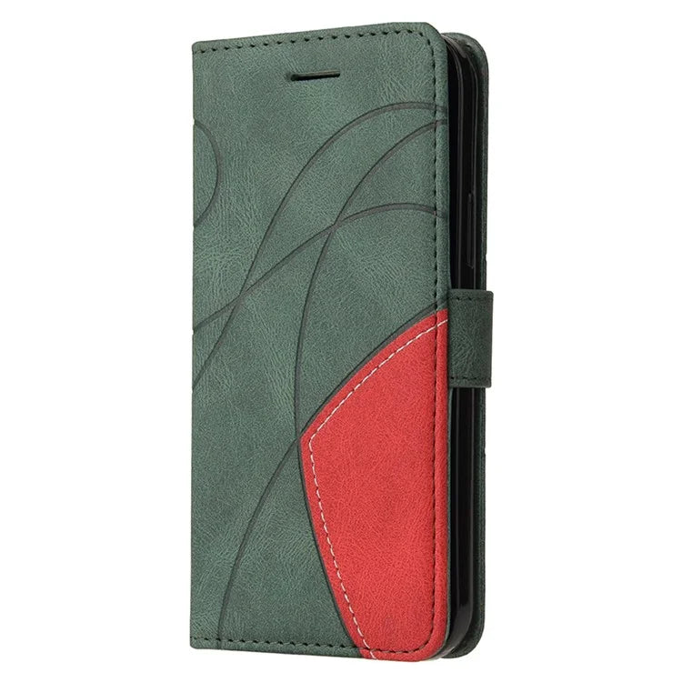 KT Leather Series-1 For Xiaomi Redmi 13C 4G / Poco C65 4G Case Splicing PU Leather Anti-fall Phone Cover