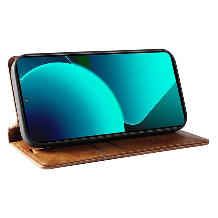 YIKATU YK-006 For Xiaomi 13T / 13T Pro / Redmi K60 Ultra Case PU Leather Litchi Texture Wallet Cover