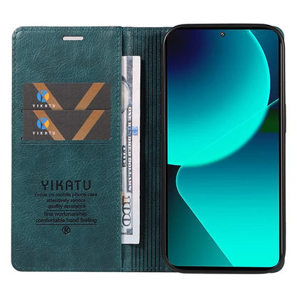 YIKATU YK-006 For Xiaomi 13T / 13T Pro / Redmi K60 Ultra Case PU Leather Litchi Texture Wallet Cover