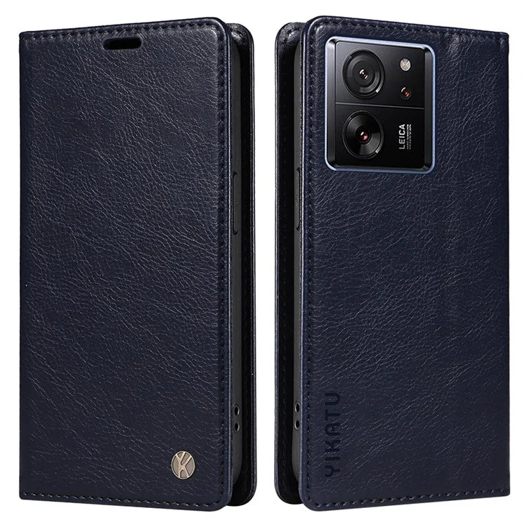YIKATU YK-006 For Xiaomi 13T / 13T Pro / Redmi K60 Ultra Case PU Leather Litchi Texture Wallet Cover