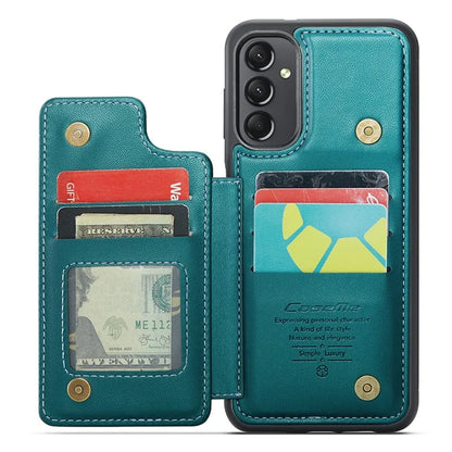 CASEME C22 Series For Samsung Galaxy A24 4G (162.1 x 77.6 x 8.3mm) Phone Case RFID Blocking PU Leather Cover
