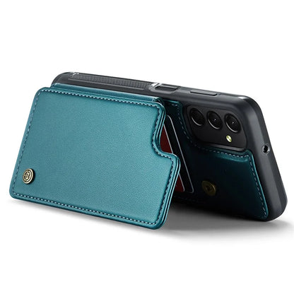 CASEME C22 Series For Samsung Galaxy A24 4G (162.1 x 77.6 x 8.3mm) Phone Case RFID Blocking PU Leather Cover