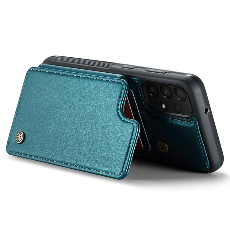 CASEME C22 Series For Samsung Galaxy A33 5G Case Litchi Texture Protective Cover with Card Slots