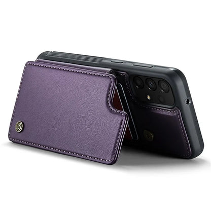 CASEME C22 Series For Samsung Galaxy A33 5G Case Litchi Texture Protective Cover with Card Slots
