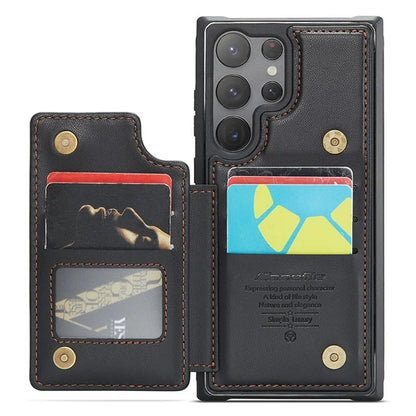 CASEME C22 Series for Samsung Galaxy S23 Ultra Case RFID Blocking Kickstand Smart Phone Protector