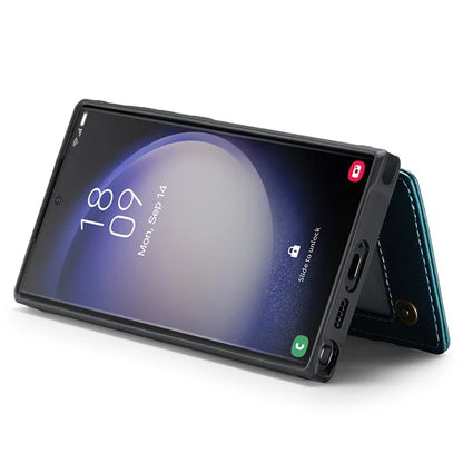CASEME C22 Series for Samsung Galaxy S23 Ultra Case RFID Blocking Kickstand Smart Phone Protector