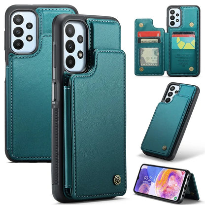 CASEME C22 Series For Samsung Galaxy A23 4G / A23 5G (Global Version) Phone Case RFID Blocking Litchi Texture Cover