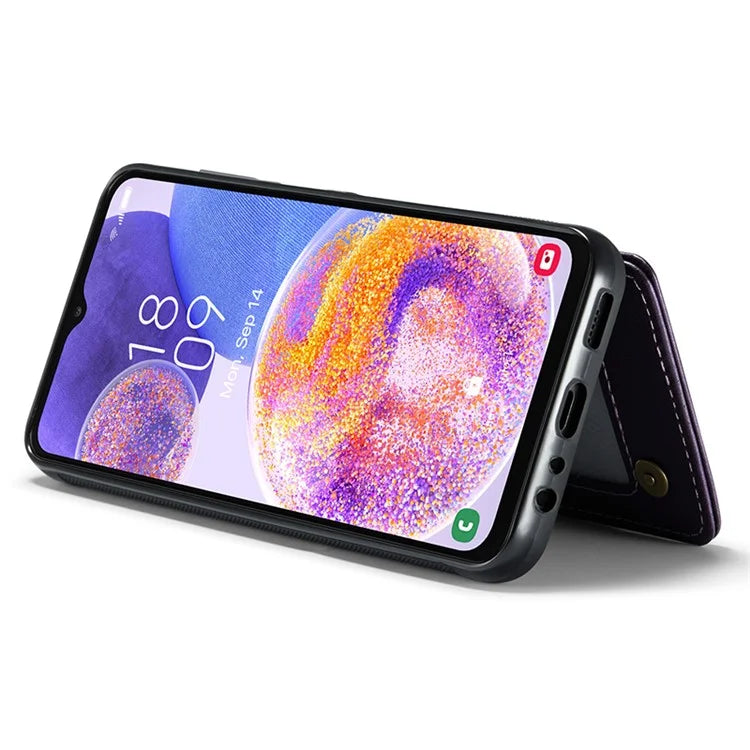 CASEME C22 Series For Samsung Galaxy A23 4G / A23 5G (Global Version) Phone Case RFID Blocking Litchi Texture Cover