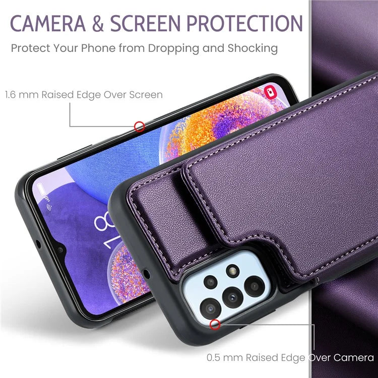 CASEME C22 Series For Samsung Galaxy A23 4G / A23 5G (Global Version) Phone Case RFID Blocking Litchi Texture Cover