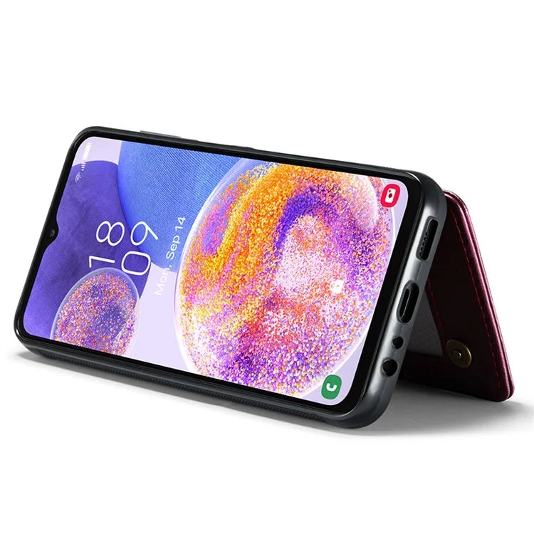 CASEME C22 Series For Samsung Galaxy A23 4G / A23 5G (Global Version) Phone Case RFID Blocking Litchi Texture Cover