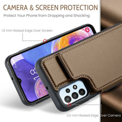 CASEME C22 Series For Samsung Galaxy A23 4G / A23 5G (Global Version) Phone Case RFID Blocking Litchi Texture Cover