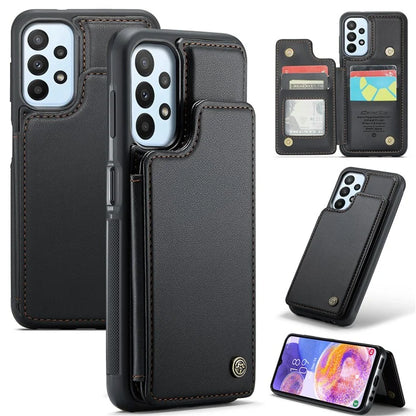 CASEME C22 Series For Samsung Galaxy A23 4G / A23 5G (Global Version) Phone Case RFID Blocking Litchi Texture Cover