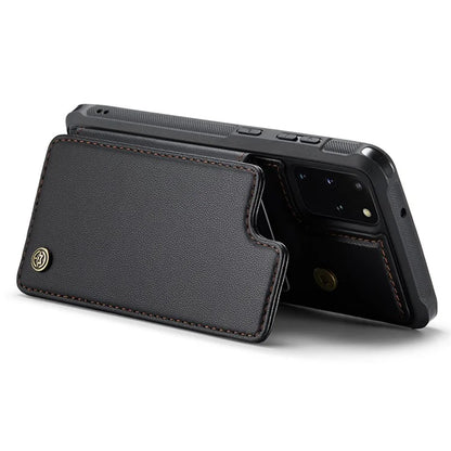CASEME C22 Series for Samsung Galaxy S20 Plus 4G / 5G Case 5 Card Slots Phone Kickstand Cover