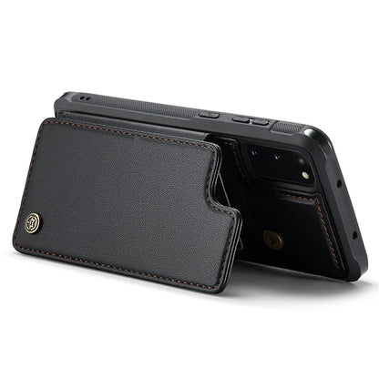 CASEME C22 Series for Samsung Galaxy S20 FE / FE 5G / S20 Lite / S20 FE 2022 Phone Case with 5 Card Slots Kickstand