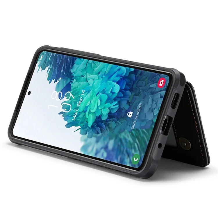 CASEME C22 Series for Samsung Galaxy S20 FE / FE 5G / S20 Lite / S20 FE 2022 Phone Case with 5 Card Slots Kickstand