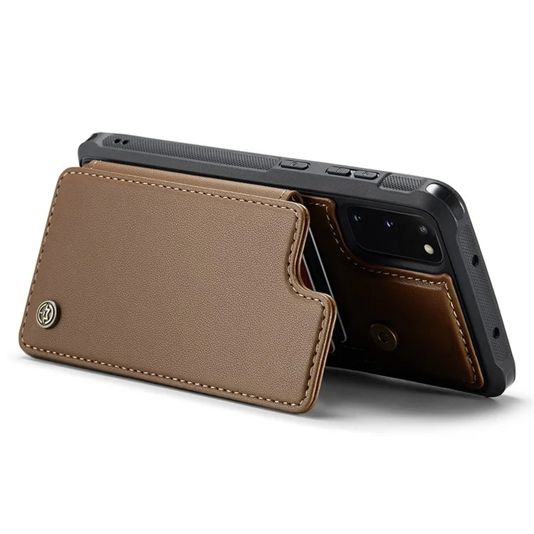 CASEME C22 Series for Samsung Galaxy S20 FE / FE 5G / S20 Lite / S20 FE 2022 Phone Case with 5 Card Slots Kickstand