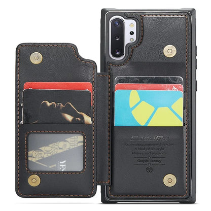 CASEME C22 Series for Samsung Galaxy Note 10 Plus 4G Case RFID Blocking Card Holder Kickstand Cover