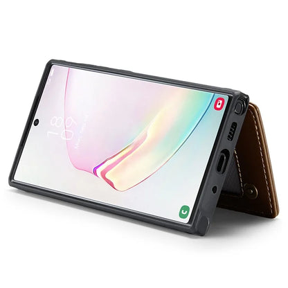CASEME C22 Series for Samsung Galaxy Note 10 Plus 4G Case RFID Blocking Card Holder Kickstand Cover