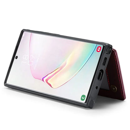 CASEME C22 Series for Samsung Galaxy Note 10 Plus 4G Case RFID Blocking Card Holder Kickstand Cover