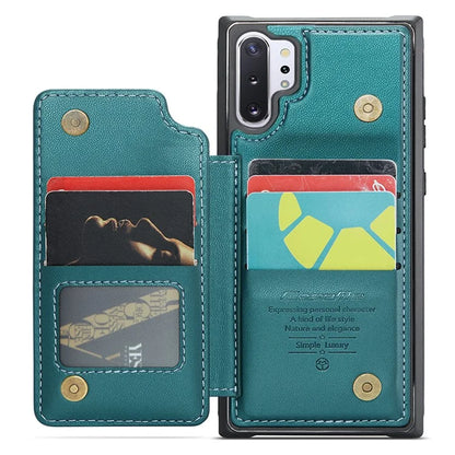 CASEME C22 Series for Samsung Galaxy Note 10 Plus 4G Case RFID Blocking Card Holder Kickstand Cover