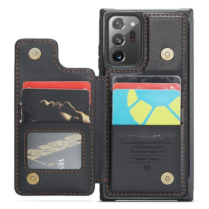 CASEME C22 Series for Samsung Galaxy Note20 Ultra / Note20 Ultra 5G Case Card Holder Phone Cover