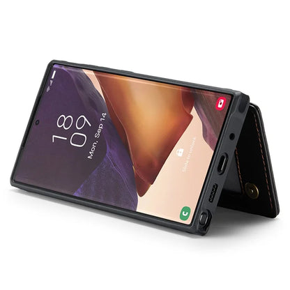 CASEME C22 Series for Samsung Galaxy Note20 Ultra / Note20 Ultra 5G Case Card Holder Phone Cover