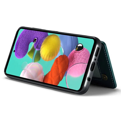 CASEME C22 Series for Samsung Galaxy A51 4G SM-A515 Case Kickstand Phone Cover with 4 Card Slots
