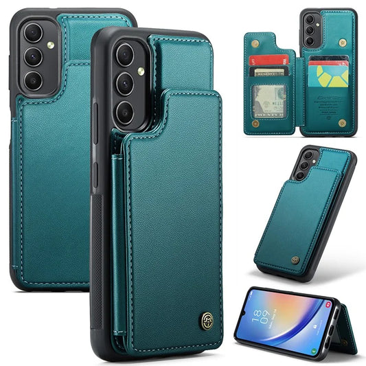 CASEME C22 Series for Samsung Galaxy A54 5G Case RFID Blocking Leather+TPU Phone Cover
