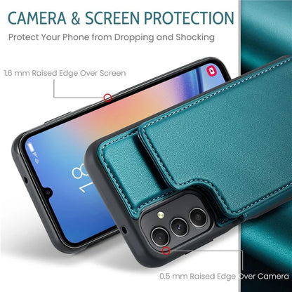CASEME C22 Series for Samsung Galaxy A54 5G Case RFID Blocking Leather+TPU Phone Cover