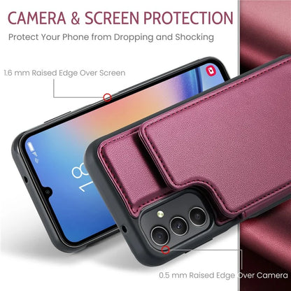 CASEME C22 Series for Samsung Galaxy A54 5G Case RFID Blocking Leather+TPU Phone Cover