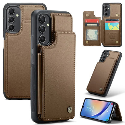 CASEME C22 Series for Samsung Galaxy A54 5G Case RFID Blocking Leather+TPU Phone Cover