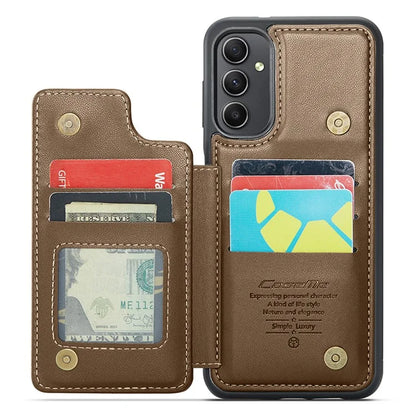 CASEME C22 Series for Samsung Galaxy A54 5G Case RFID Blocking Leather+TPU Phone Cover