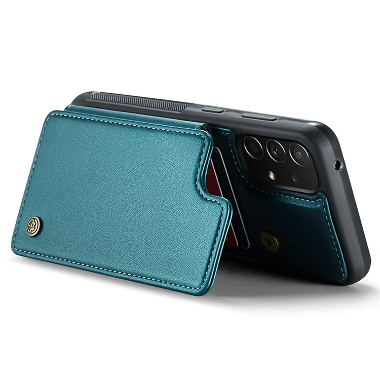 CASEME C22 Series for Samsung Galaxy A52 4G / 5G / A52s 5G Case Card Holder Kickstand Phone Cover