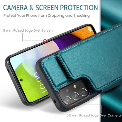 CASEME C22 Series for Samsung Galaxy A52 4G / 5G / A52s 5G Case Card Holder Kickstand Phone Cover