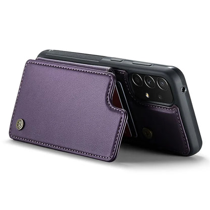 CASEME C22 Series for Samsung Galaxy A52 4G / 5G / A52s 5G Case Card Holder Kickstand Phone Cover