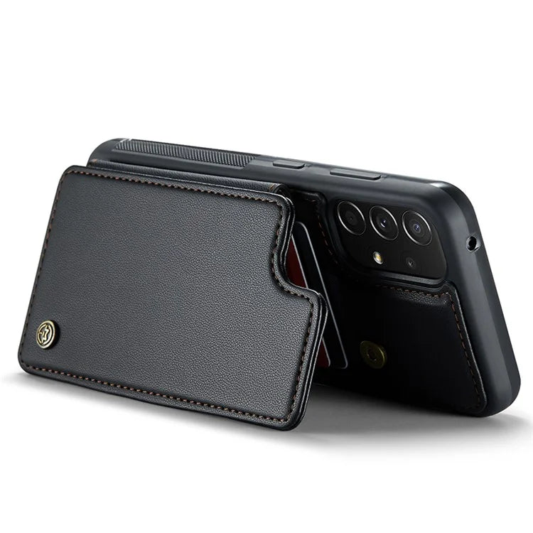 CASEME C22 Series for Samsung Galaxy A52 4G / 5G / A52s 5G Case Card Holder Kickstand Phone Cover