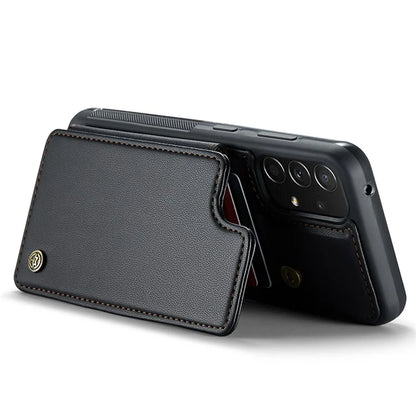 CASEME C22 Series for Samsung Galaxy A52 4G / 5G / A52s 5G Case Card Holder Kickstand Phone Cover