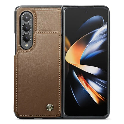 CASEME C22 Series for Samsung Galaxy Z Fold4 5G Case Glossy Kickstand Phone Protector