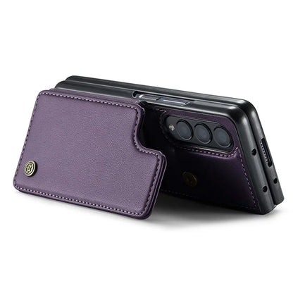 CASEME C22 Series for Samsung Galaxy Z Fold4 5G Case Glossy Kickstand Phone Protector
