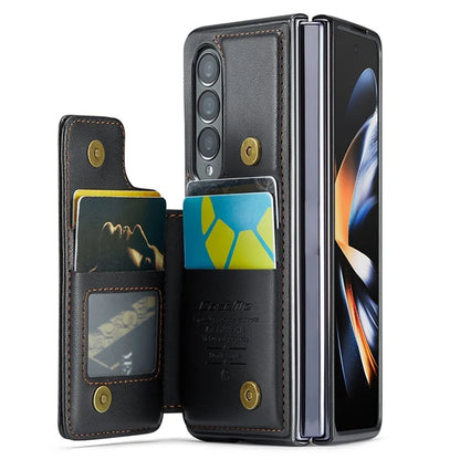 CASEME C22 Series for Samsung Galaxy Z Fold4 5G Case Glossy Kickstand Phone Protector