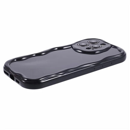 For iPhone 15 Pro TPU Phone Case Wavy Edge Protective Cover