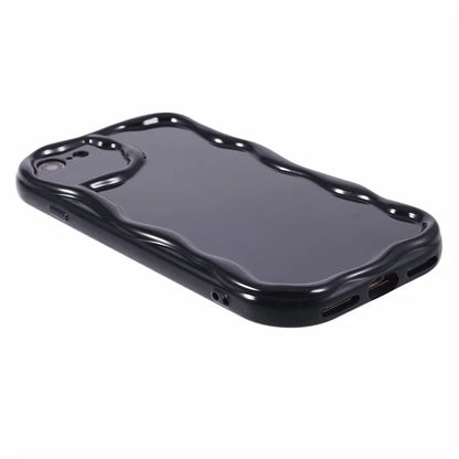 For iPhone 7 / 8 / SE (2020) / SE (2022) Phone Case Wave Shape Frame TPU Cover