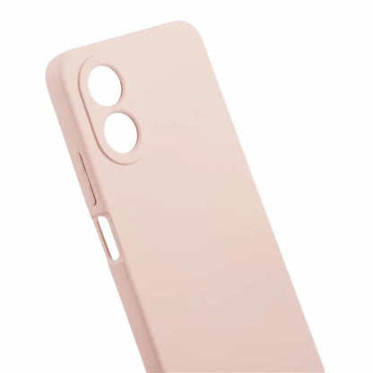 For Oppo A58 4G TPU Case Fiber Lining Anti-Scratch Phone Cover
