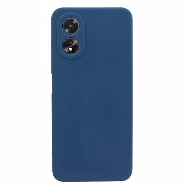 For Oppo A58 4G TPU Case Fiber Lining Anti-Scratch Phone Cover
