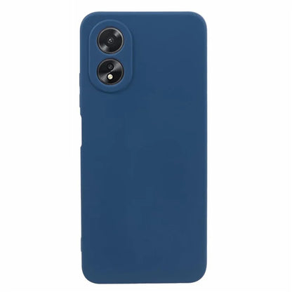For Oppo A58 4G TPU Case Fiber Lining Anti-Scratch Phone Cover