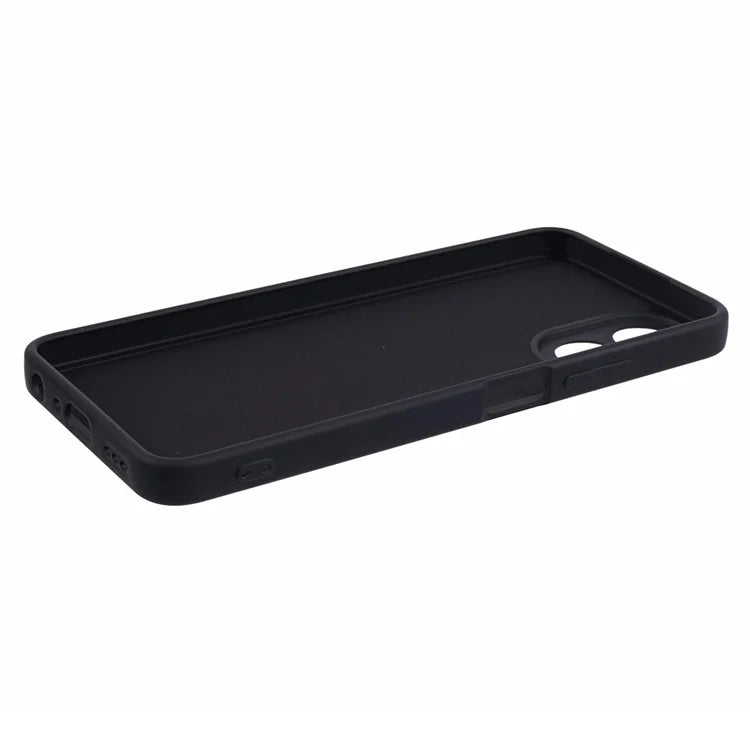 For Oppo A58 4G TPU Case Fiber Lining Anti-Scratch Phone Cover
