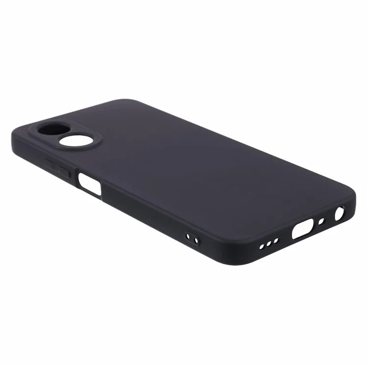 For Oppo A58 4G TPU Case Fiber Lining Anti-Scratch Phone Cover